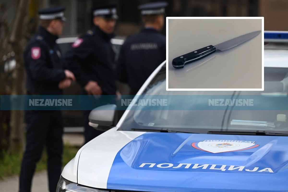 Banjalučanin uhapšen zbog sumnje da je prijetio sugrađaninu i držao nož