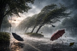 Meteorolozi upozorili na velike padavine i jak vjetar