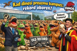 Dino-zabava godine: Rekord pao na univerzitetu (FOTO)