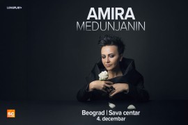 Amira Medunjanin 4. decembra u Beogradu