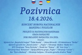Manifestacija "Proljeće sa nacionalnim manjinama" u Banjaluci 18 ...