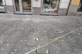 Ponovo se obrušila fasada u Sarajevu: Srećom, izbjegnuta tragedija ...