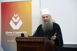 Patrijarh Porfirije održao predavanje: Obrazovanje srpskog naroda nosi ...
