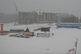 Snijeg na Jahorini u aprilu izazvao kolaps: Gužve na putu ...
