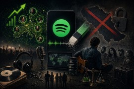 Spotify "briše" muziku koja dolazi s Balkana