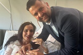 Vjenčanje u Bolnici Istočno Sarajevo: Ljubav jača od povrede (FOTO)
