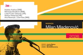 Predstavljen žiri koji odlučuje o nagradi "Milan Mladenović 2026"