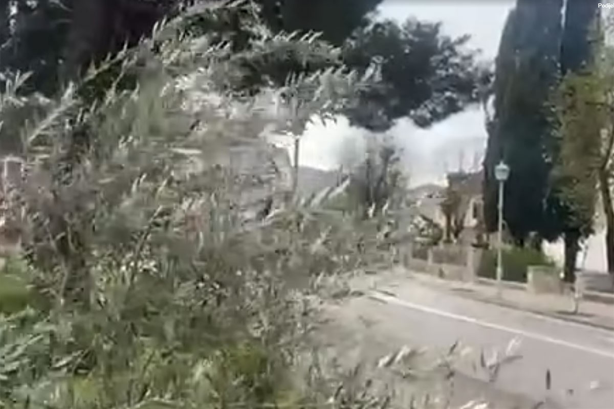 Jaka bura u Trebinju, na snazi narandžasti meteoalarm za Hercegovinu (VIDEO)