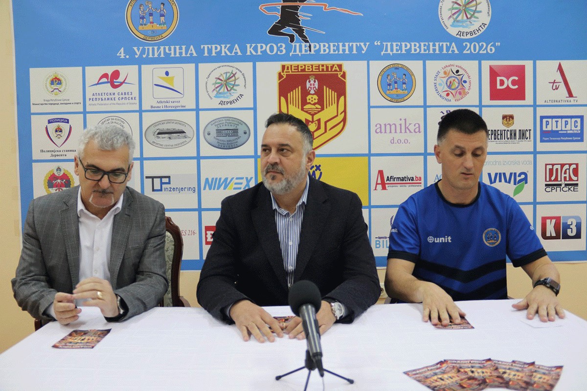 Derventa domaćin velike ulične trke: Više od 500 učesnika iz regiona i Evrope