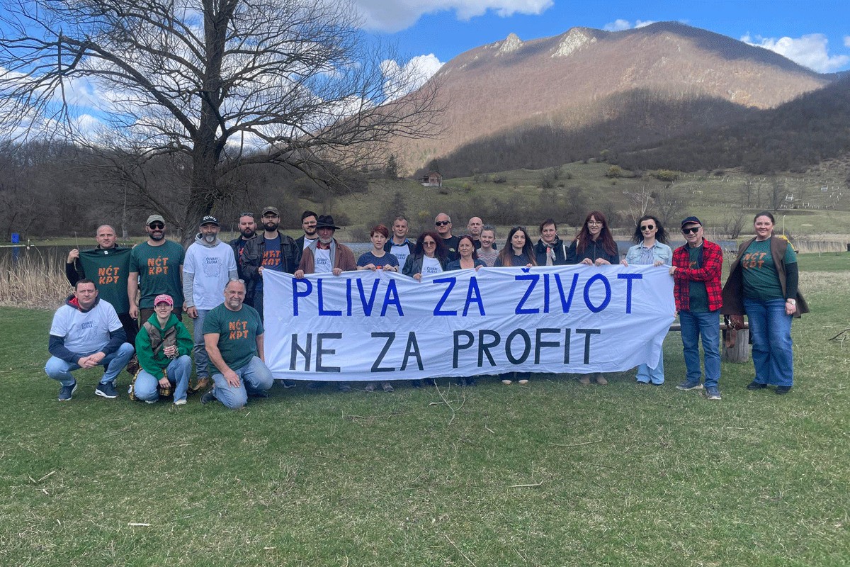 Zakazan protest u Jezeru za spas Plive
