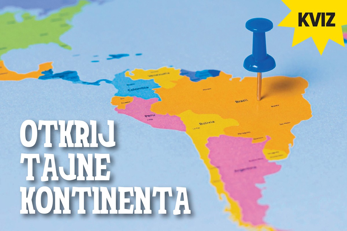 Koliko znate o Južnoj Americi? Riješite kviz