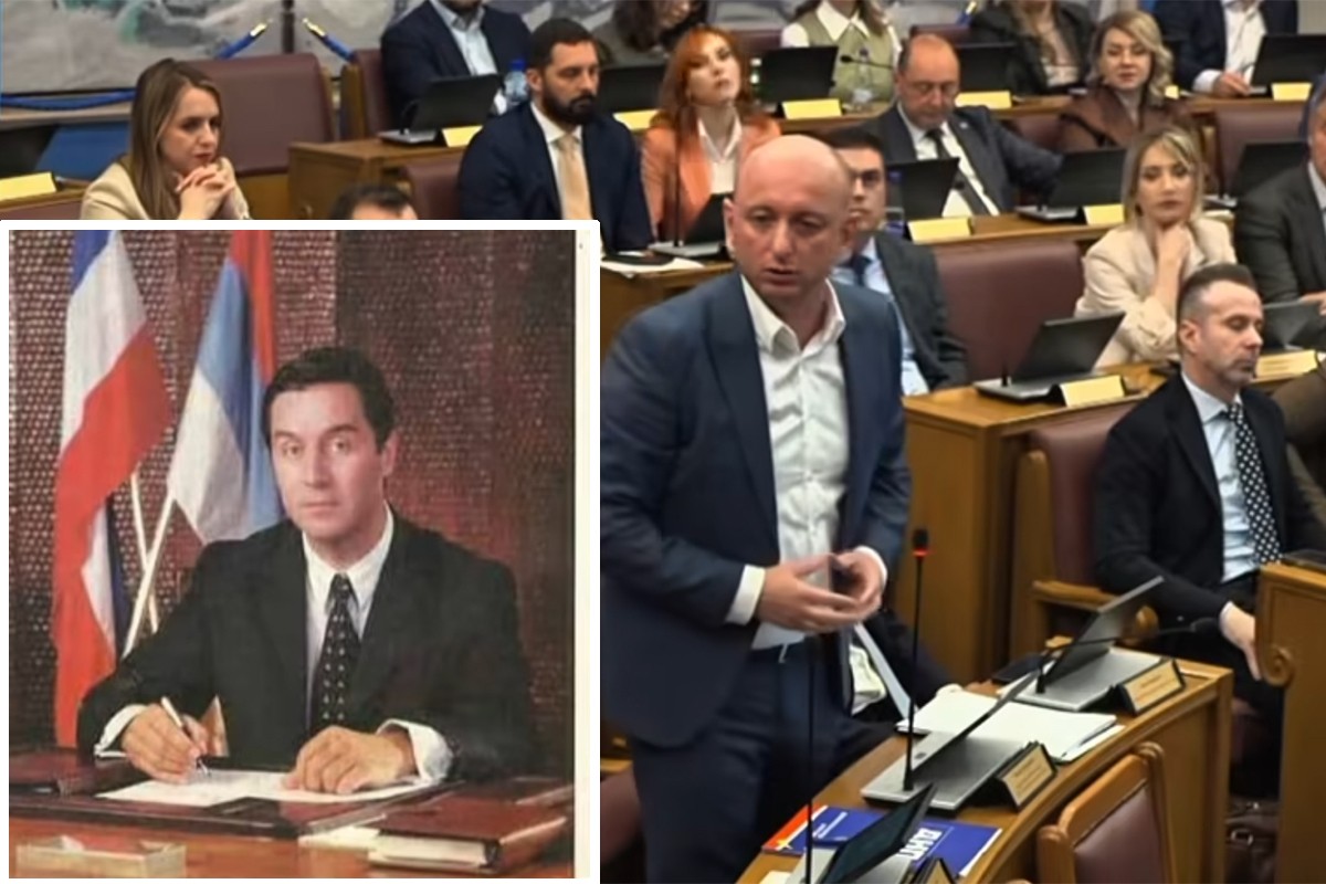 Milan Knežević: Prvo sam Mila Đukanovića vidio sa trobojkom (VIDEO)