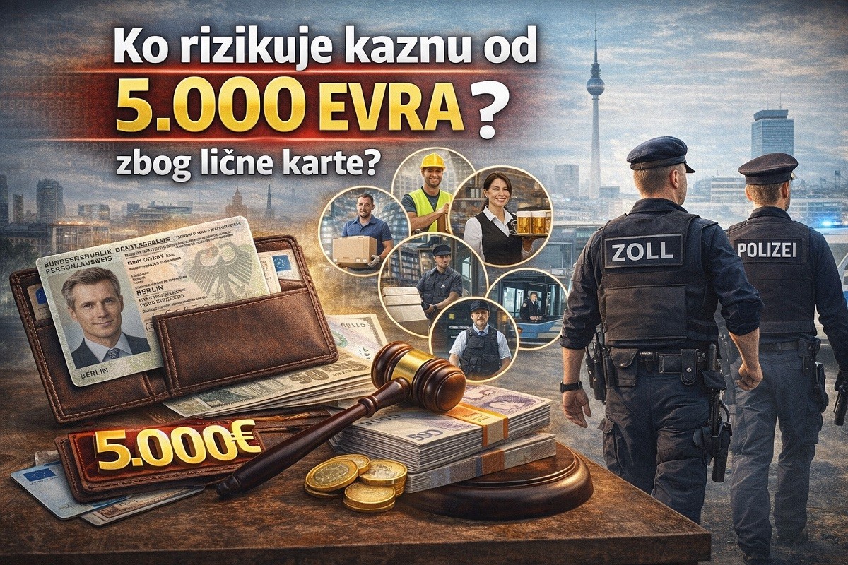 Ko rizikuje kaznu od 5.000 evra zbog lične karte?