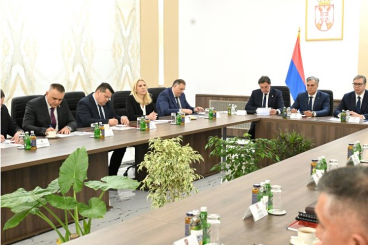 Sastanak zvaničnika Srpske i Srbije: Vojni savez Zagreba, Tirane i Prištine prijetnja bezbjednosti