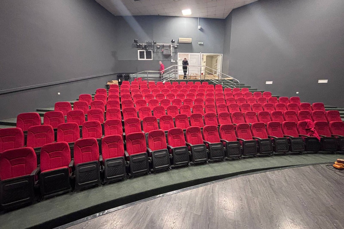 Novo ruho amfiteatra u Domu omladine u Banjaluci