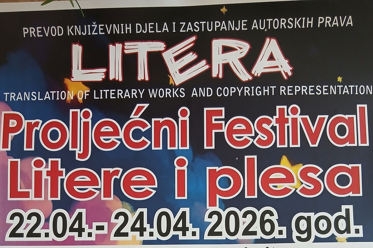 Proljećni festival litere i plesa od 22. do 24. aprila u Bijeljini