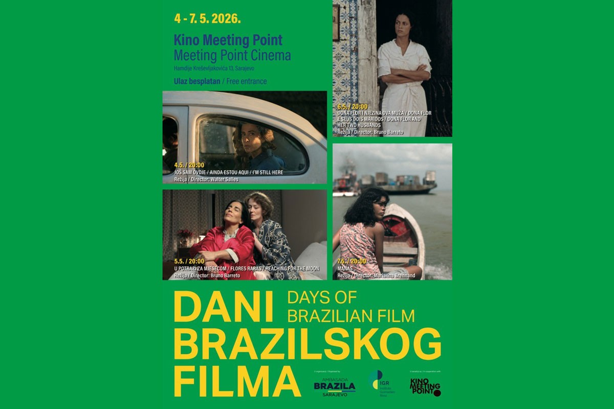 Četiri nagrađivana ostvarenja na Danima brazilskog filma u Sarajevu