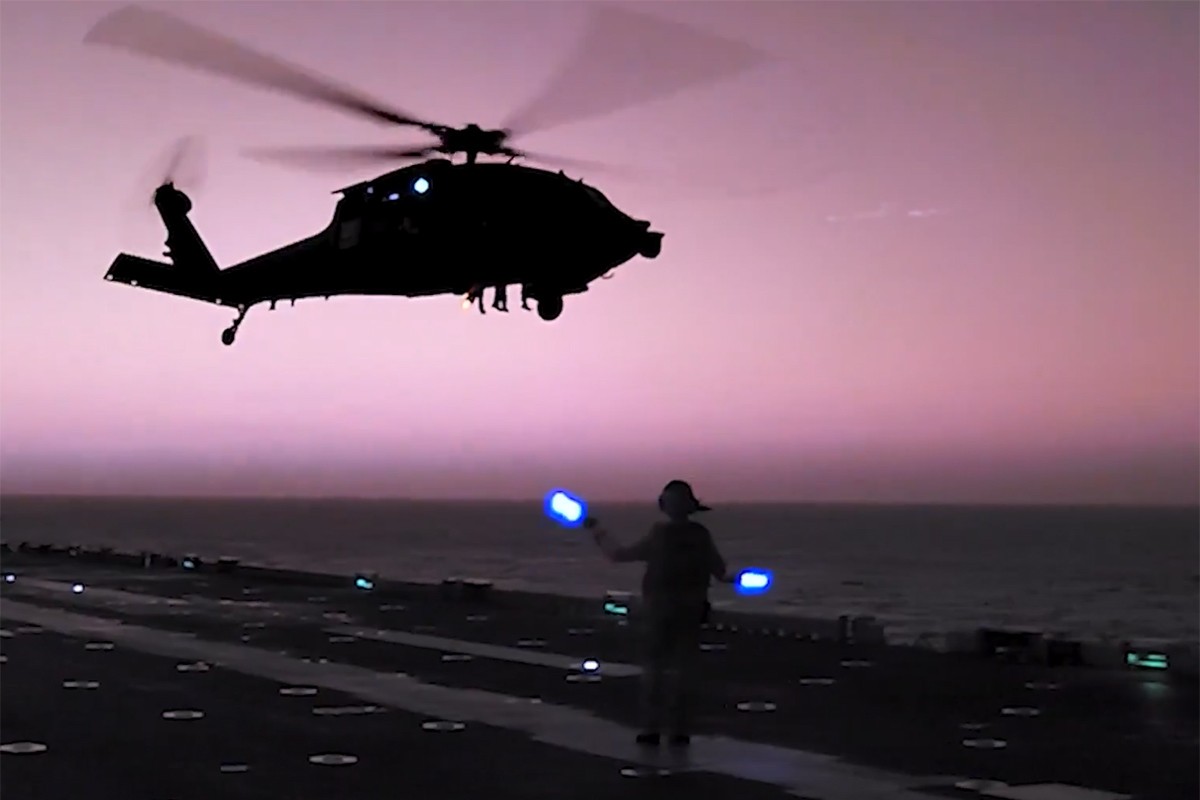 Američke snage zaustavile brod u Arabijskom moru (VIDEO)