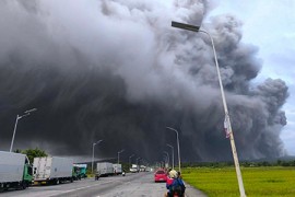 Više od 300 porodica evakuisano na Filipinima zbog pepela iz vulkana