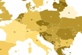 Karta Evrope zapalila internet: BiH bolja od Hrvatske
