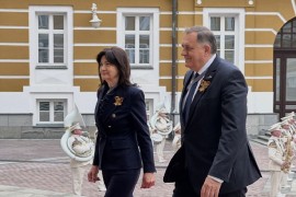 Srpska odala počast junacima nakon parade u Moskvi (VIDEO)