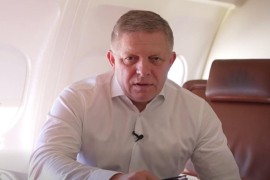 Fico objavio poruku iz aviona kojim je letio iz Moskve (VIDEO)