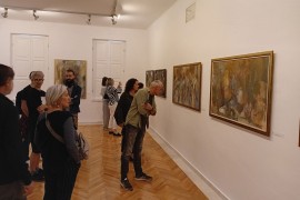 "Vizure eshatona": Otvorena izložba radova Zorana Čalije u Trebinju
