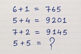 Pokušajte riješiti ovu matematičku zagonetku bez pomoći