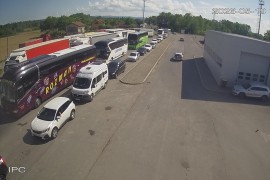Gužve na GP Gradina, kamioni u kilometarskoj koloni (VIDEO)