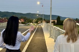 Most u banjalučkom naselju Česma konačno dobio i rasvjetu