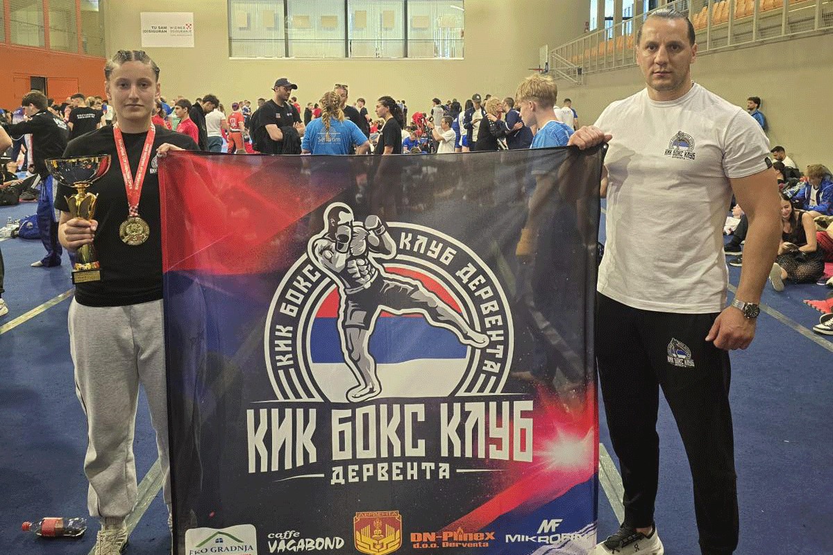 Derventa ima šampionku: Sara Jevrić pokorila Evropski kup