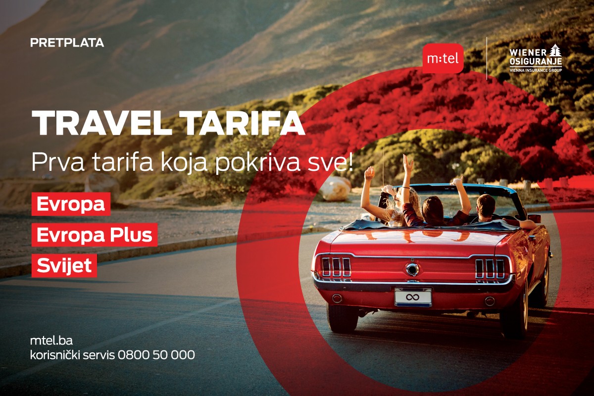 Putovanje uz nove all inclusive postpaid tarifne pakete – jedna tarifa, više sigurnosti