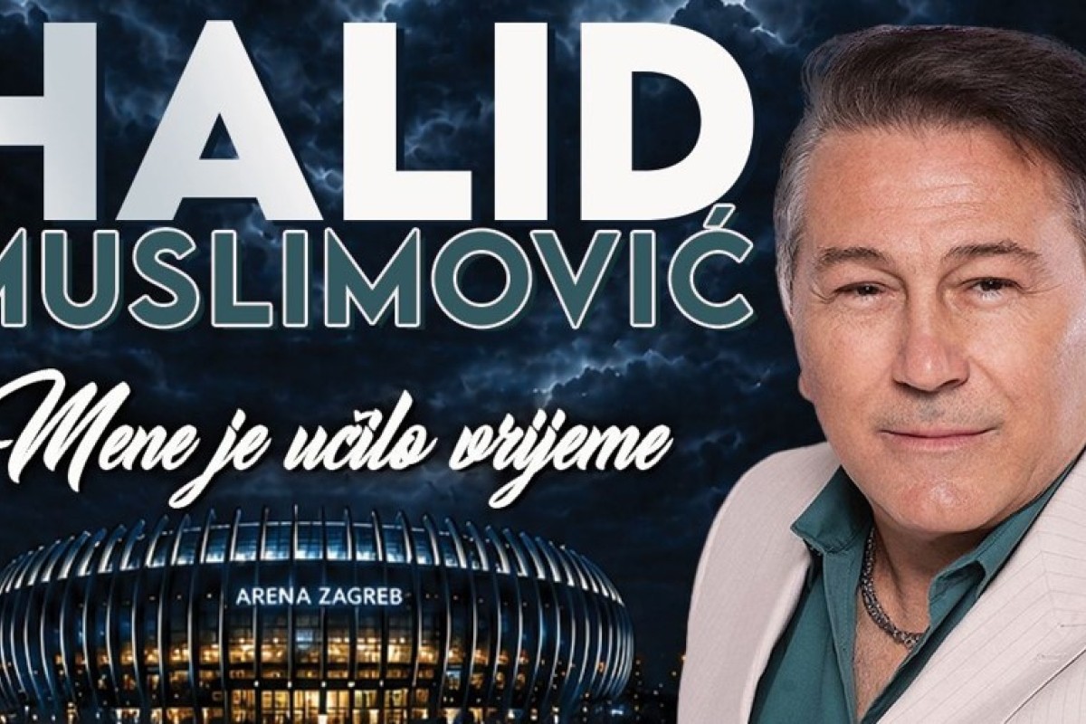 Halid Muslimović zakazao spektakl u zagrebačkoj Areni