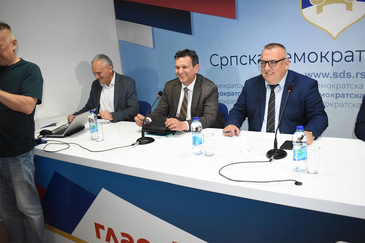 Glavni odbor SDS-a potvrdio: Blanuša kandidat za predsjednika
