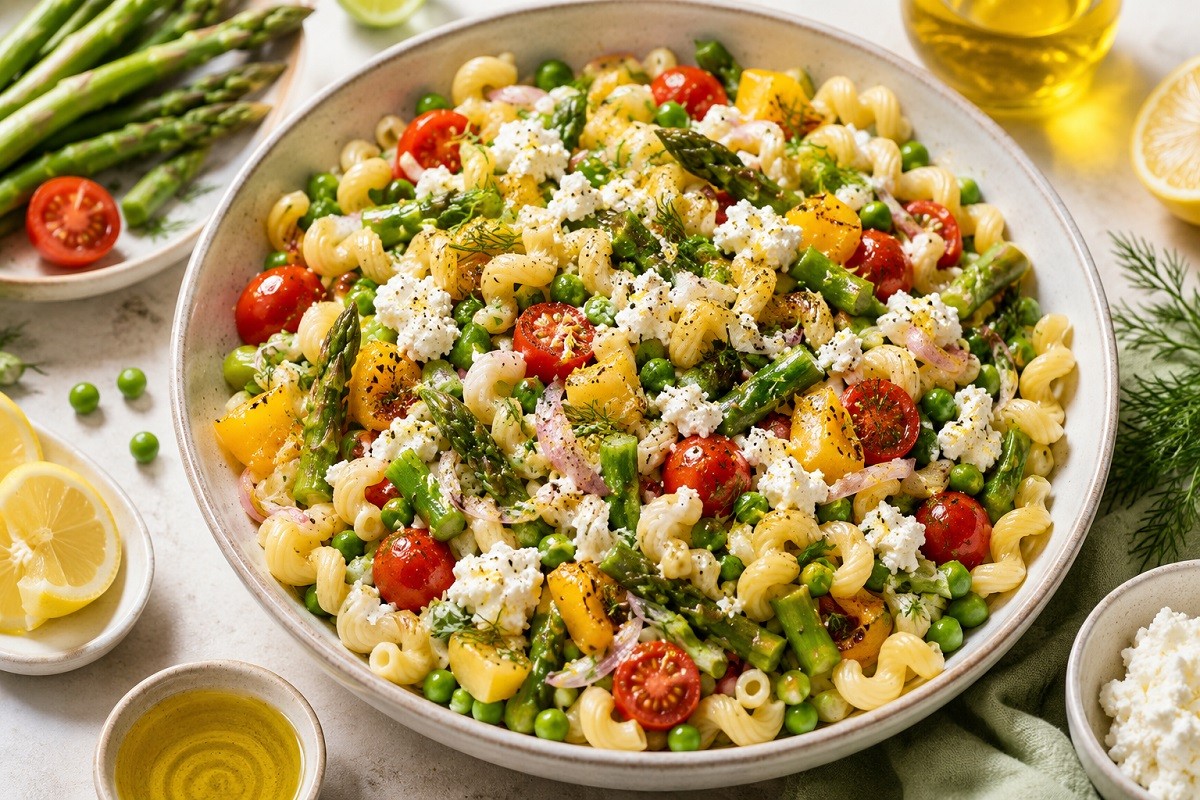 Osvježavajuća salata od tjestenine gotova za čas