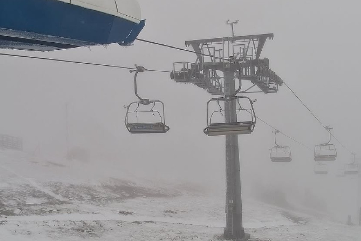 Snijeg u maju, zabijelio se Kopaonik (VIDEO)