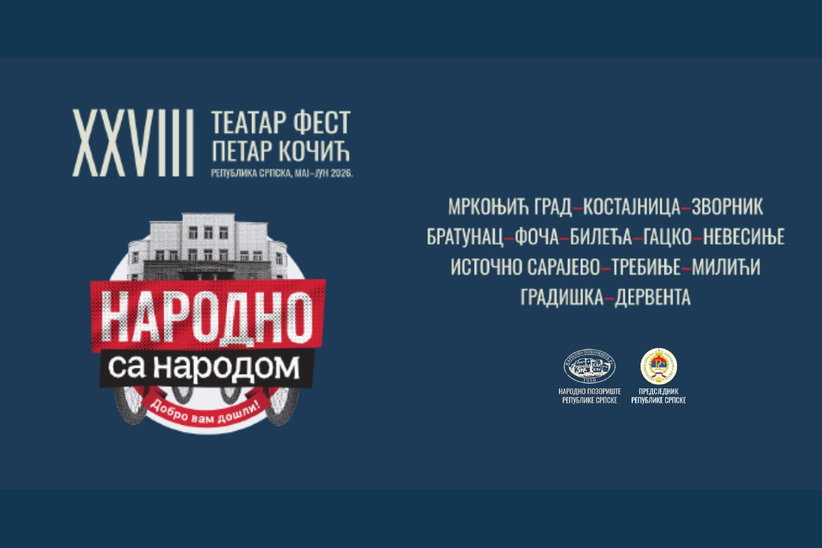 "Narodno sa narodom": Pet predstava pred publikom širom Republike Srpske
