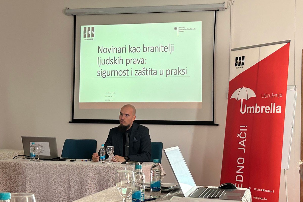 SLAPP tužbe i prijetnje među najčešćim pritiscima na novinare u BiH