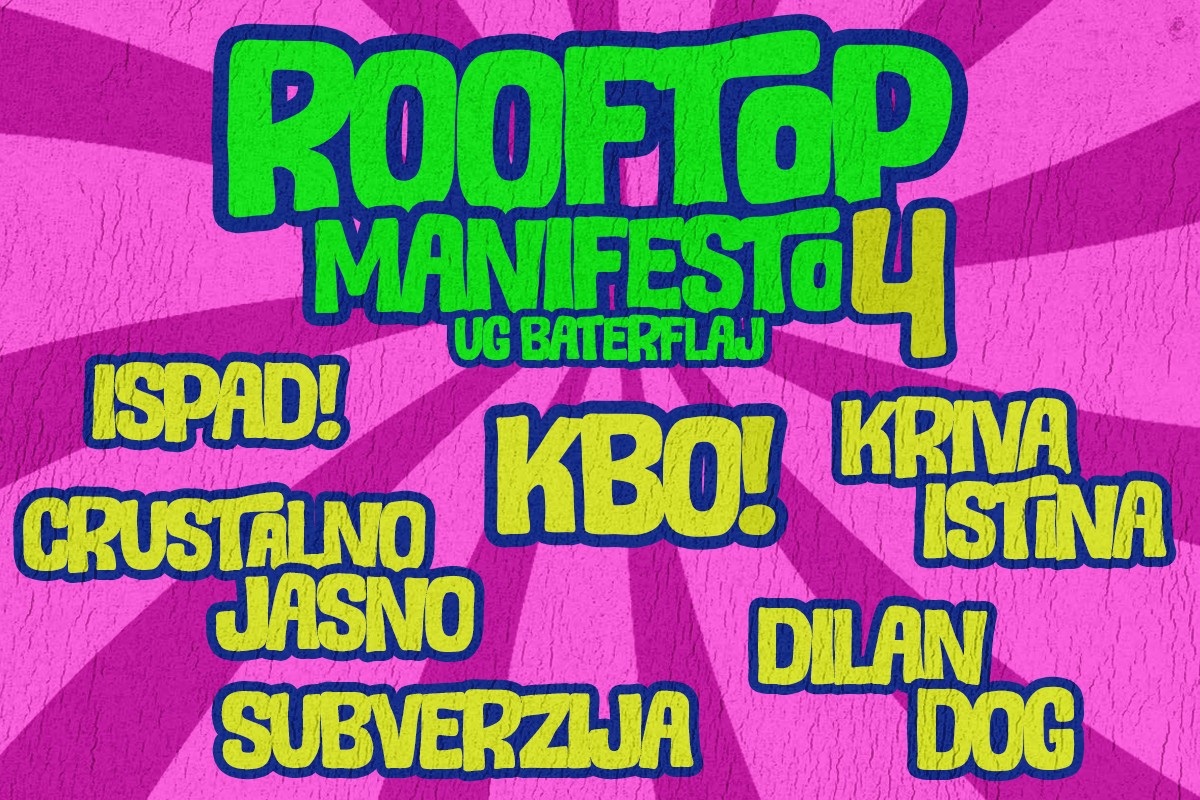 KBO predvodi "RoofTop Manifesto IV" u Banjaluci