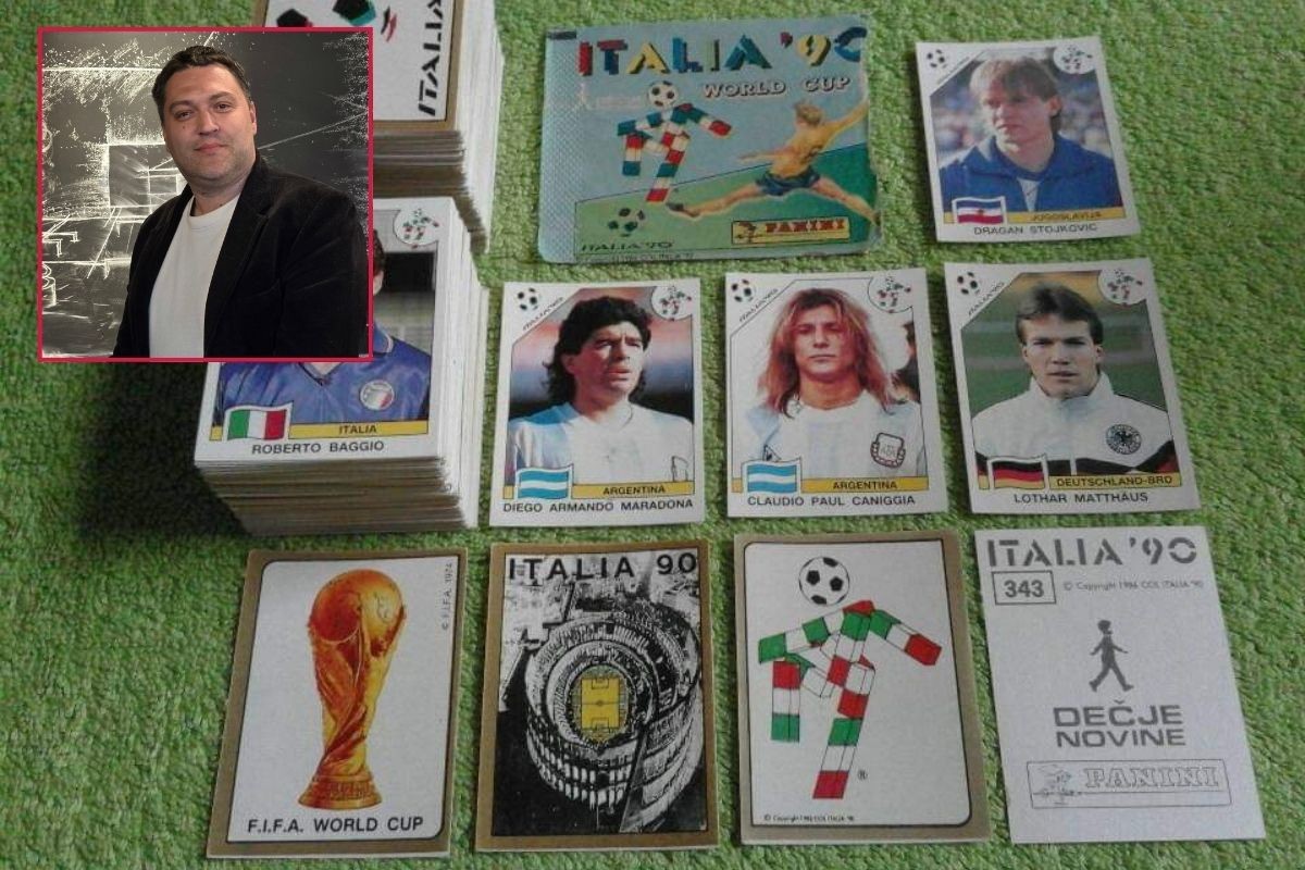 "Panini" manija: Boris ima preko 350 albuma, jedna sličica ga "progonila" 20 godina