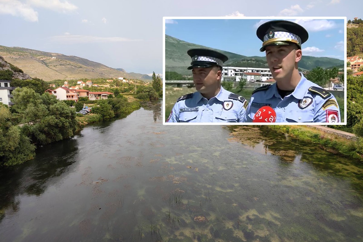 Herojski čin dvojice policajaca: Imenjaci spasili djevojku iz Trebišnjice