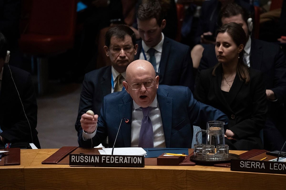 Nebenzja: Napad u Starobeljsku na civilni objekat je ratni zločin