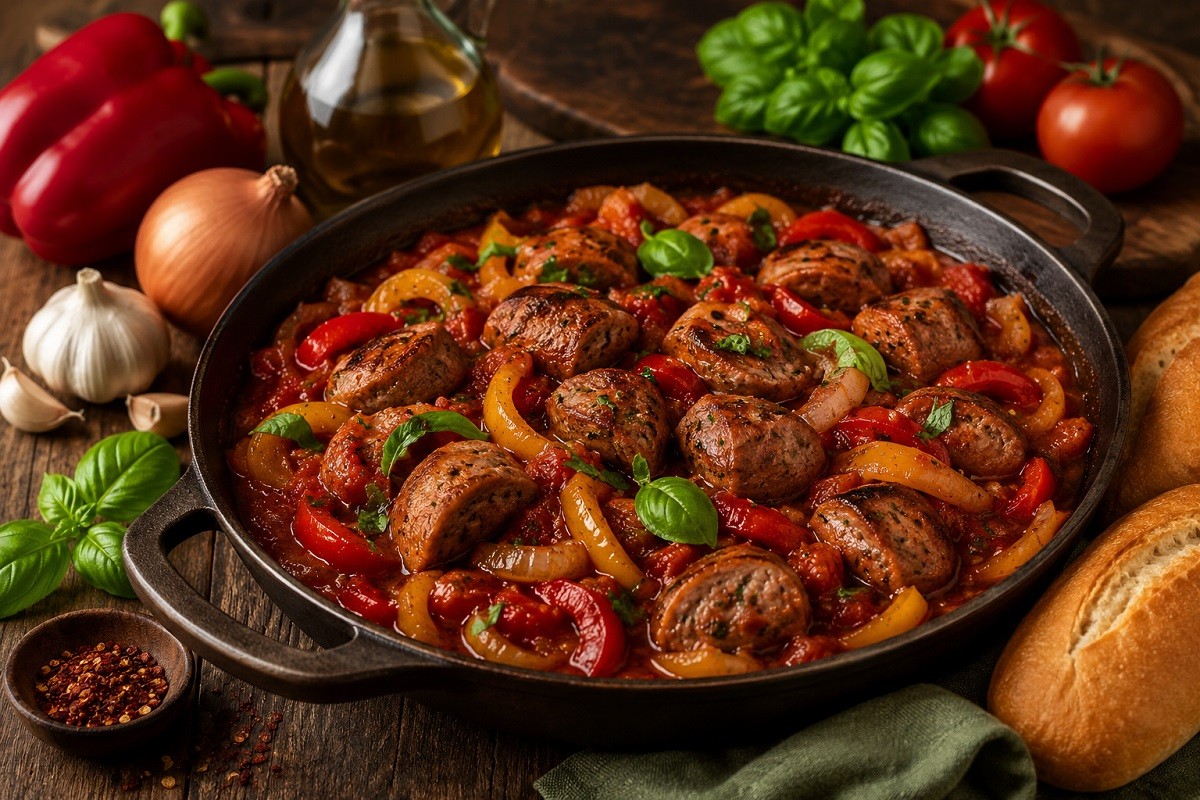 Savršena kombinacija: Kobasica, paprika i luk