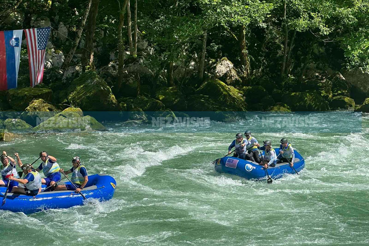 Zbog Evropskog prvenstva u raftingu obustavljen saobraćaj na putu Banjaluka - Jajce