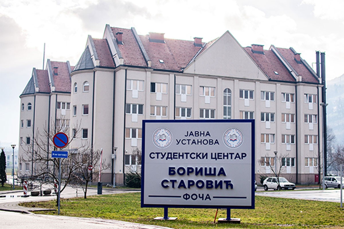 Reagovanje Studentskog centra "Boriša Starović" Foča
