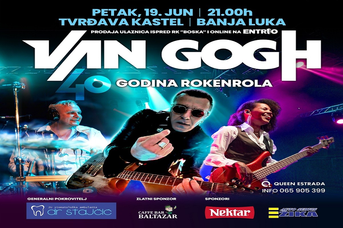 Rođendanski koncert povodom 40 godina postojanja grupe Van Gogh