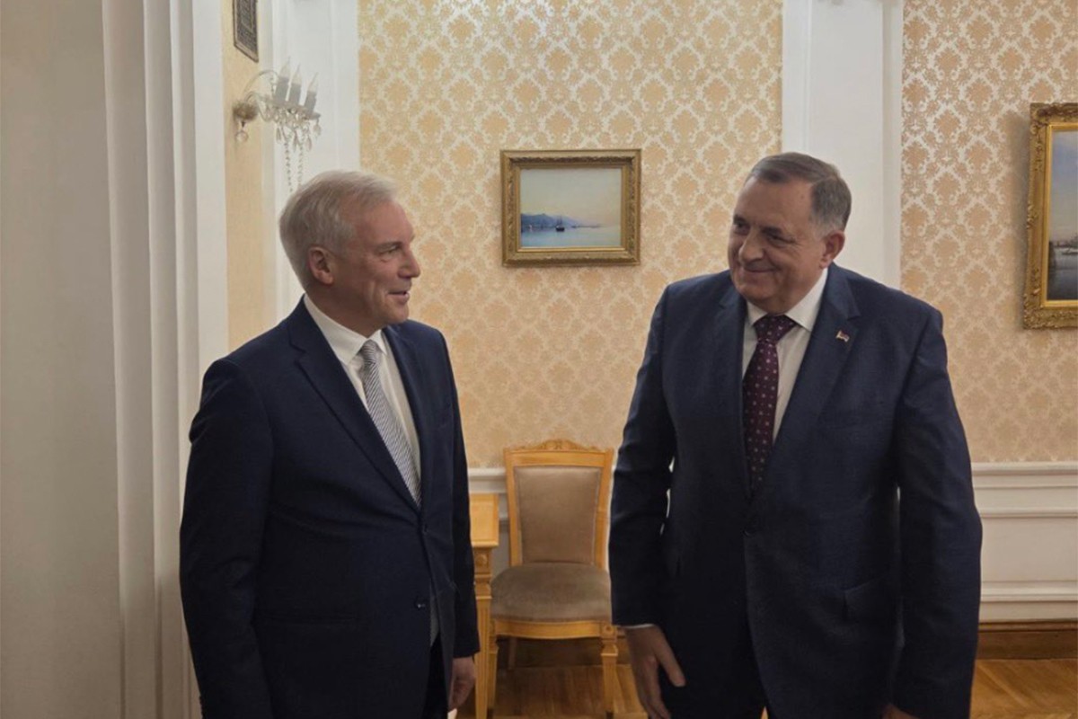 Dodik: Sadržajan i produktivan razgovor sa Gruškom