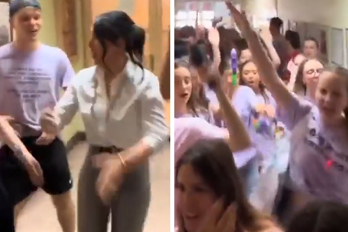 Profesorica iz Hrvatske hit na mrežama zbog plesa sa maturantima (VIDEO)