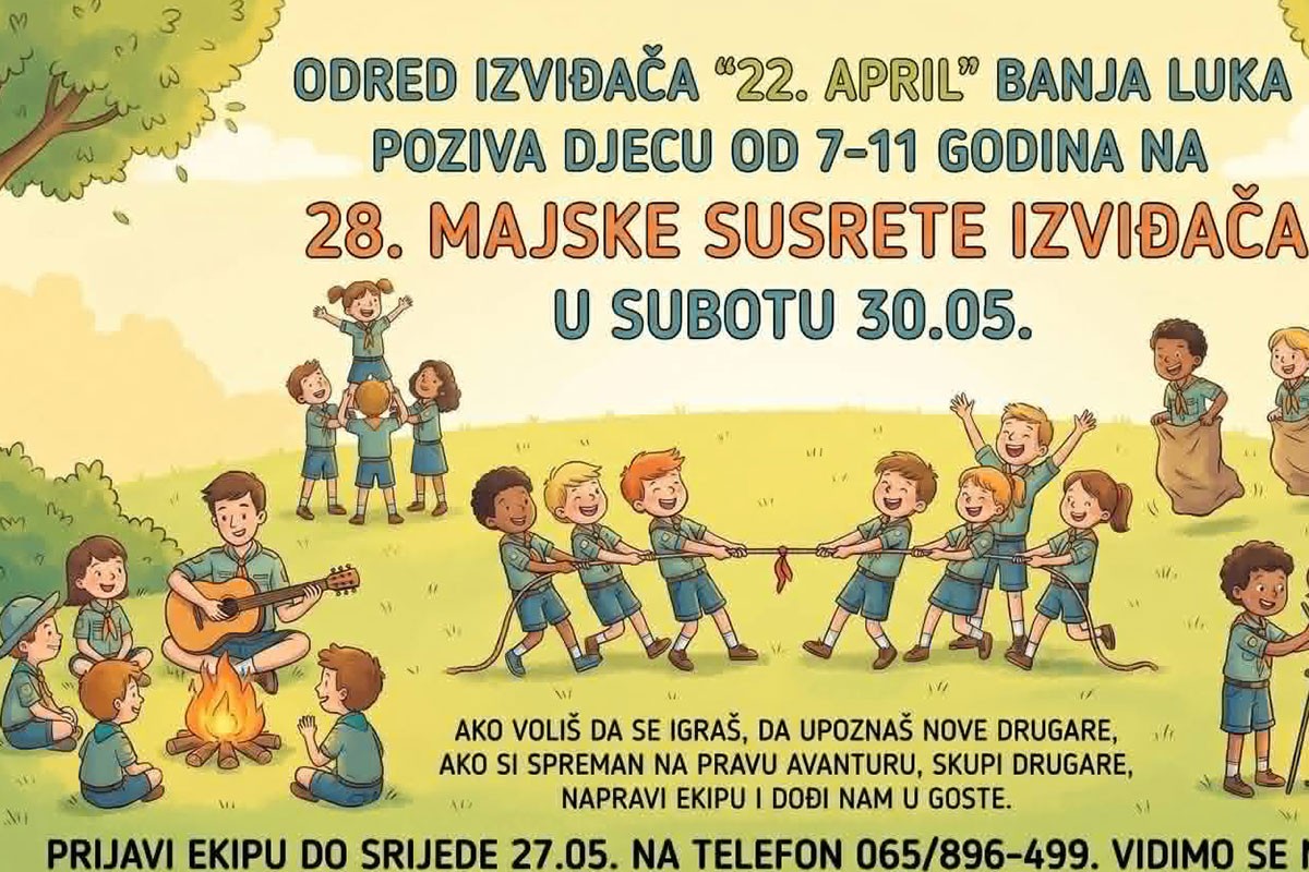 Odred izviđača "22. april" Banjaluka: 28. Majski izviđački susreti