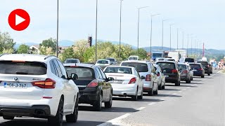 Gužve zbog sanacije brze ceste Klašnice - Banjaluka